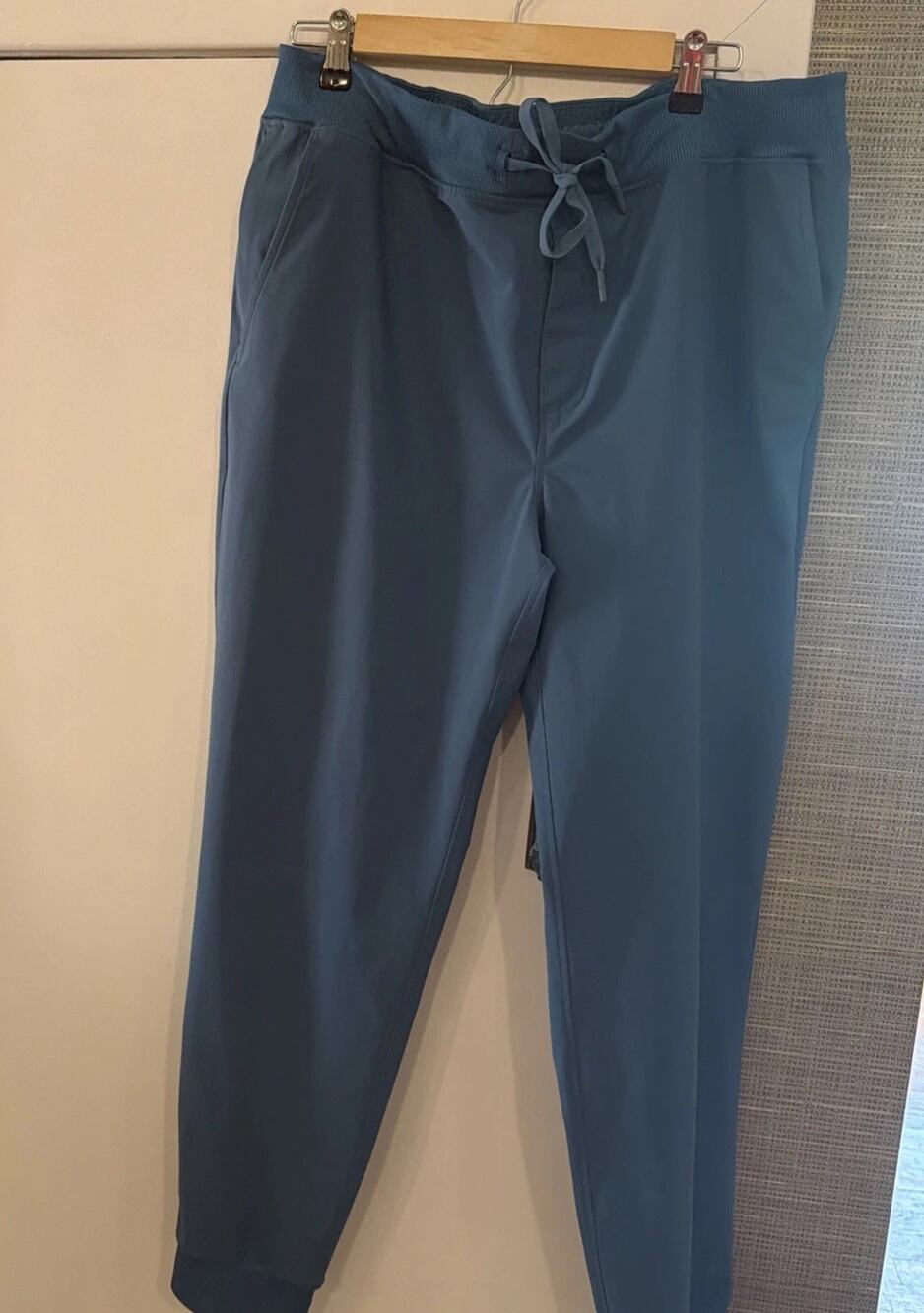 Rhoback Delta Joggers Men's XL Pants Slate Blue Performance Golf Activewear
